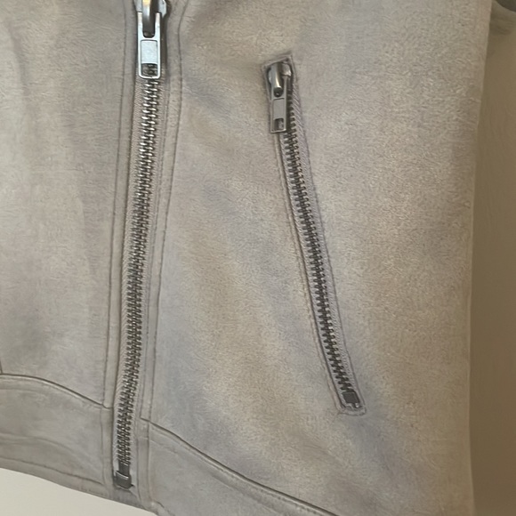 Philosophy Vegan Suede Moto Vest - Picture 5 of 7